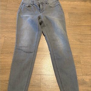 White House Black Market Gray Jeans